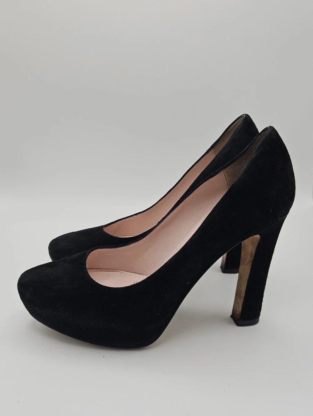 kate spade black suede